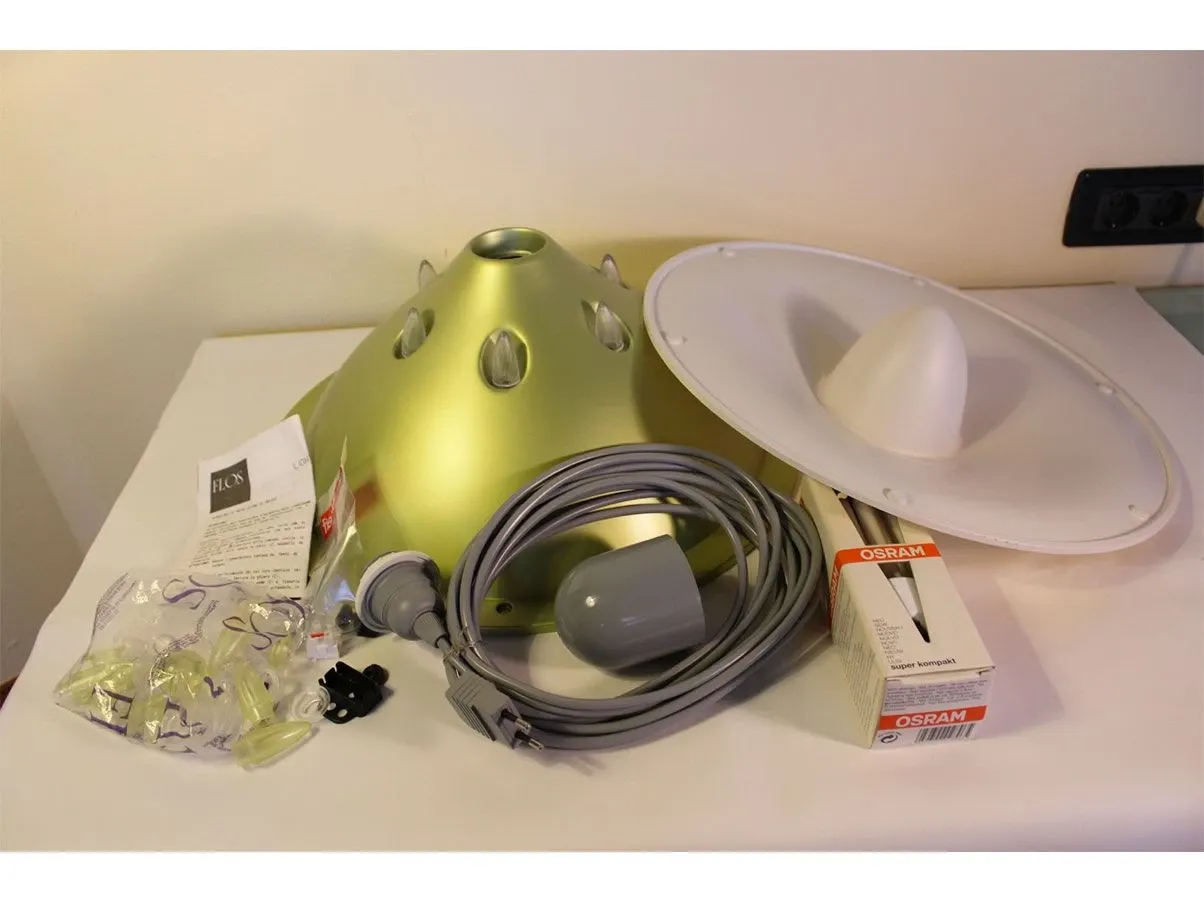 Lampada a sospensione Light Lite Philippe Starck (verde), Flos 4