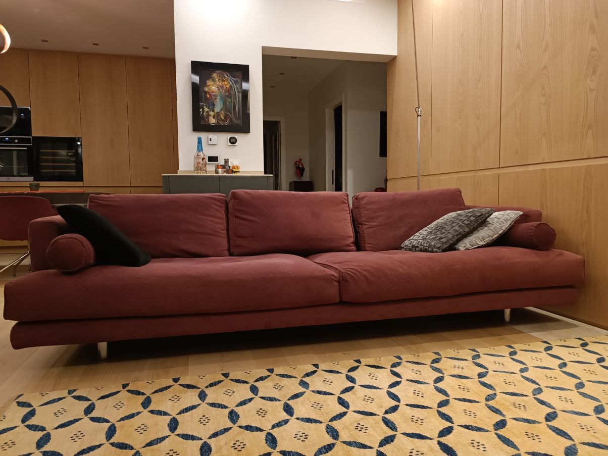 Mercury soft 3-seater sofa, Il Loft image