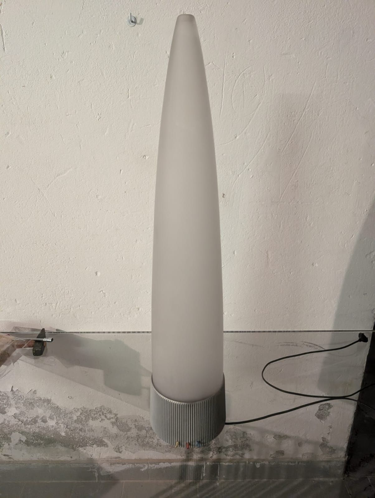 Lampada da tavolo Morgana di Luca Bergo Claudio Naro e Patrizia Peracchio (anni '90), FontanaArte Front