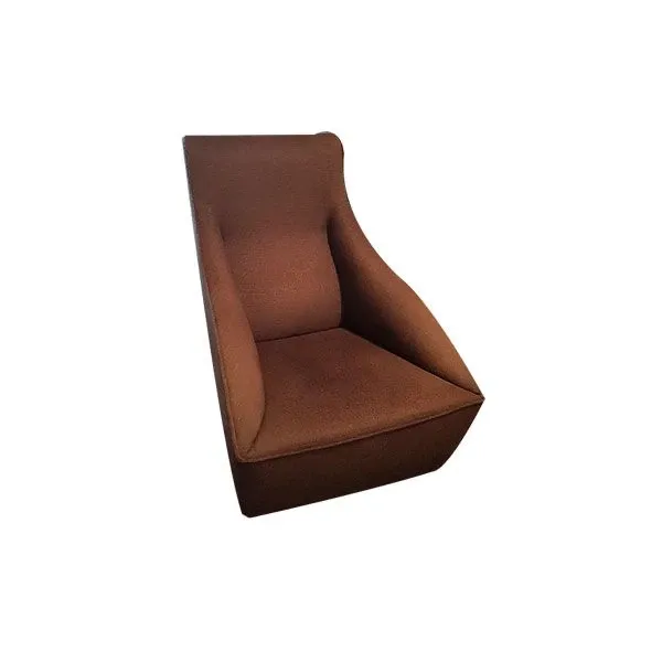 Doda bergère armchair in fabric (brown), Molteni&C image