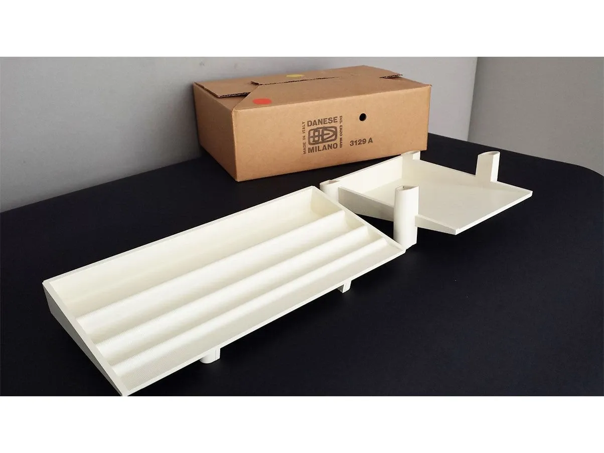 Set of 2 modular desk document holders, Danese Milano 