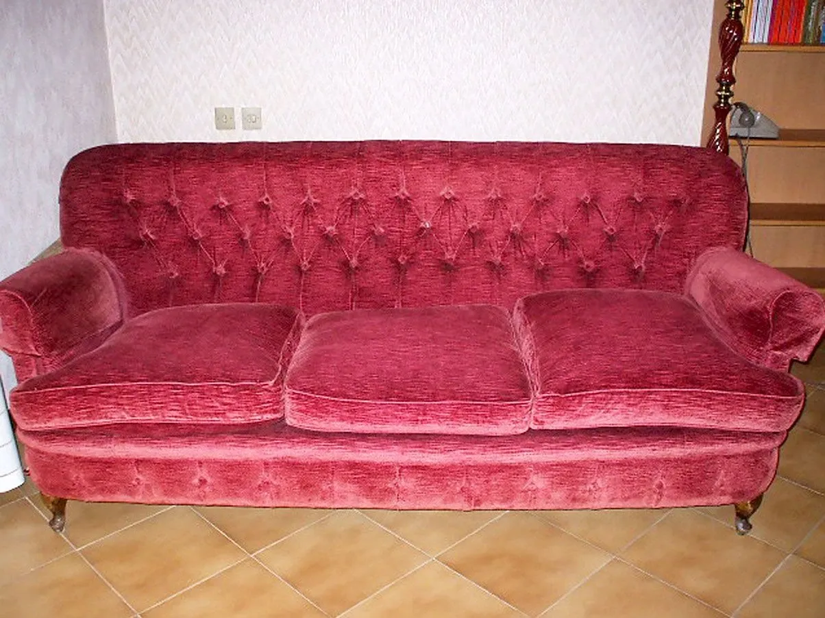 Set divano e 2 poltrone anni (anni '60) 1