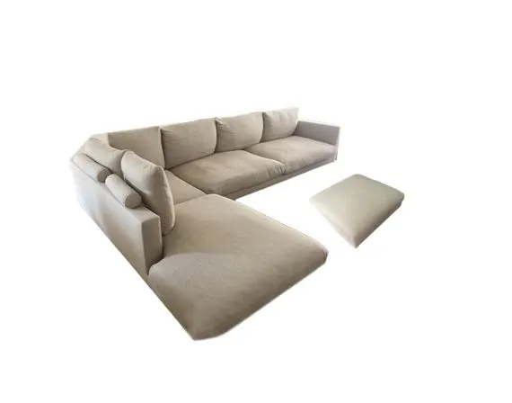 Reversi corner sofa with ottoman, Molteni&C 3
