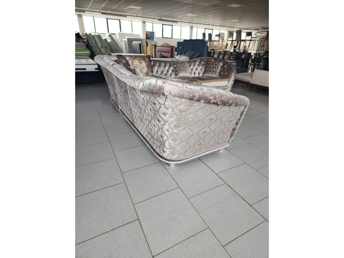 Principality of Monaco corner sofa with decorations, MD Work 2