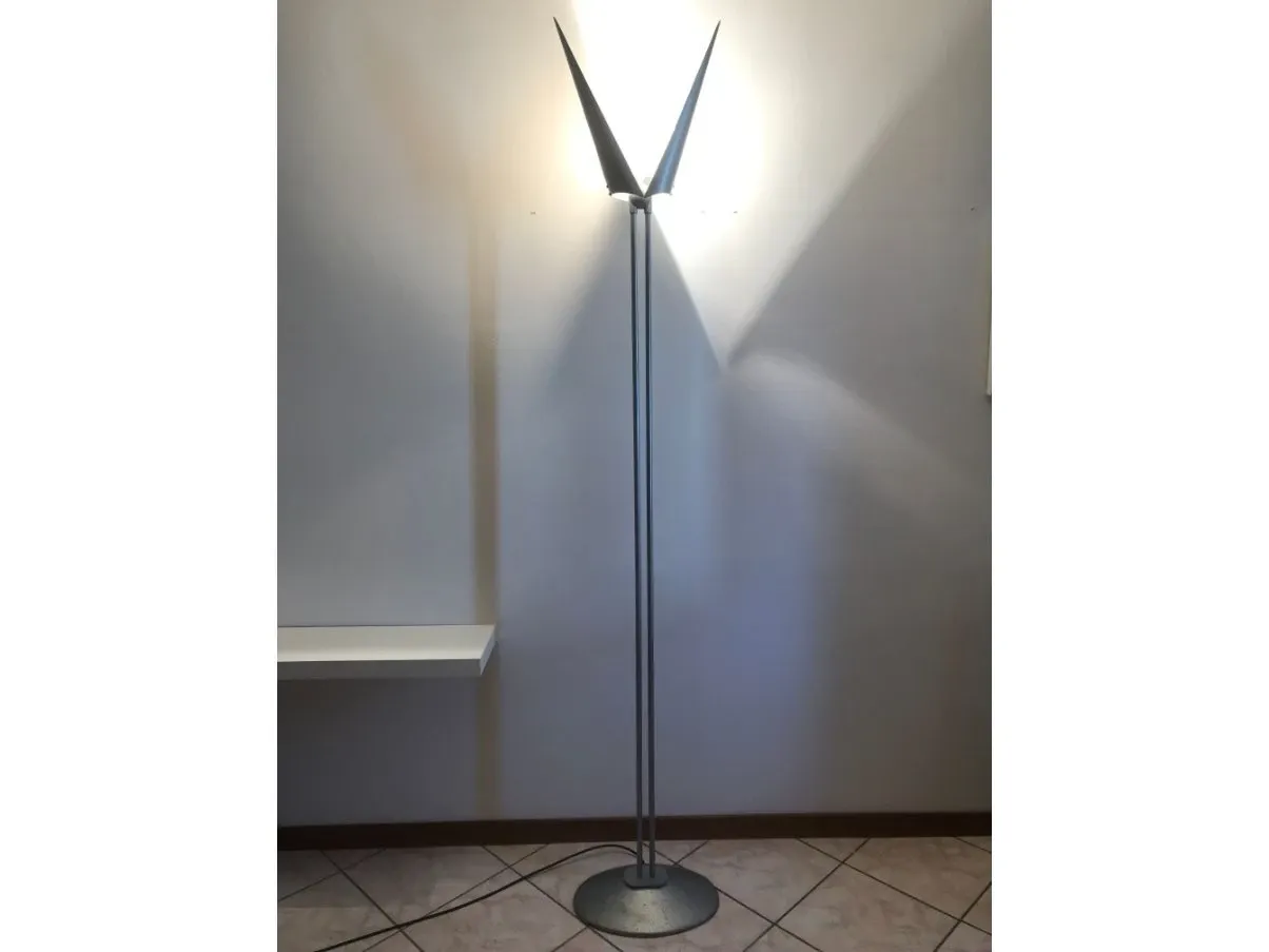 Lampada da terra vintage (anni '80), 3