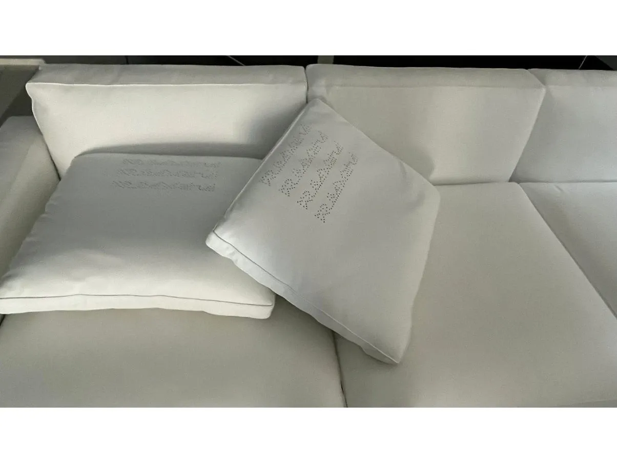 Soft Dream Large sofa in leather, Flexform 6