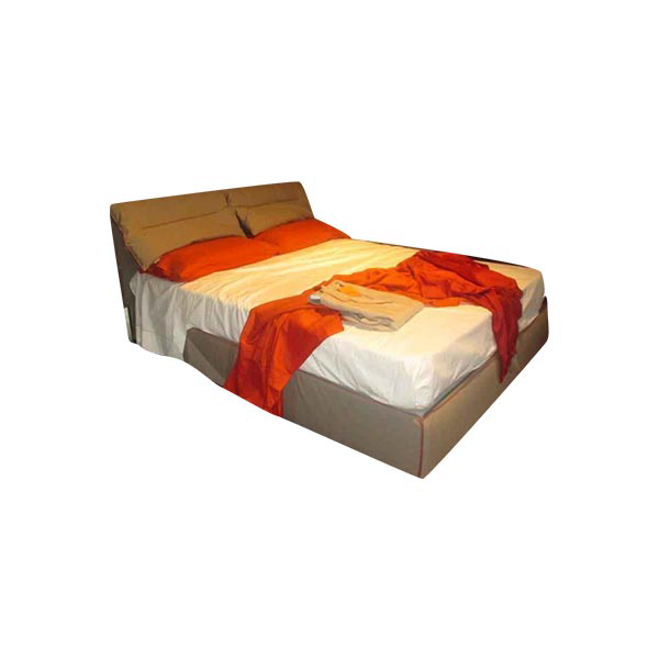 Campo double bed with fabric covering, Bonaldo image