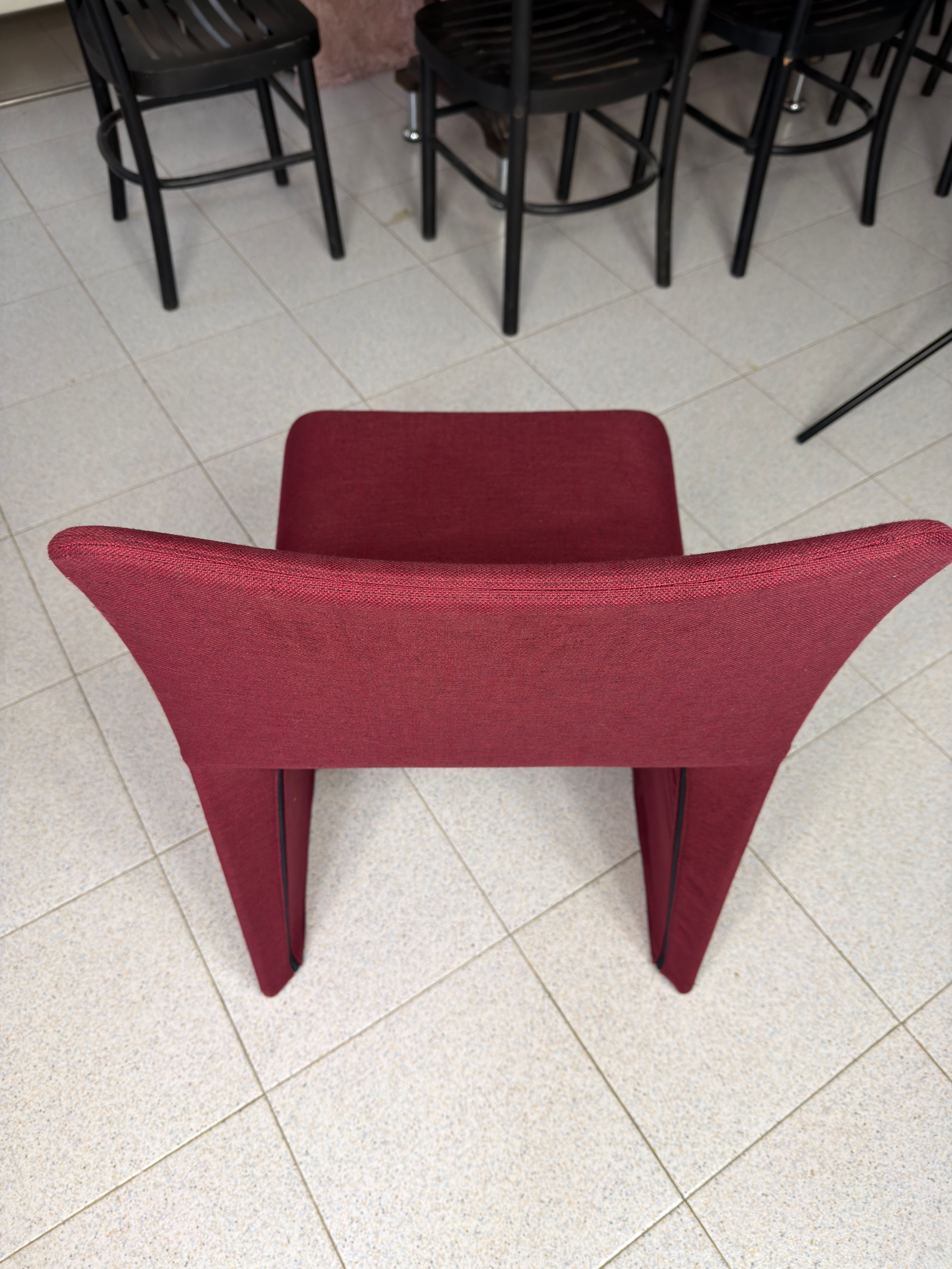 Coppia di poltroncine Glove in tessuto (rosso) Details