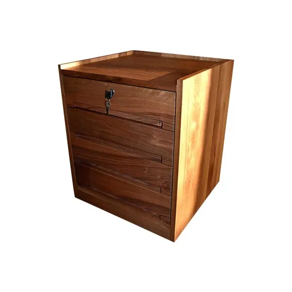 Office-4 solid walnut chest of drawers, Iam_Cir image