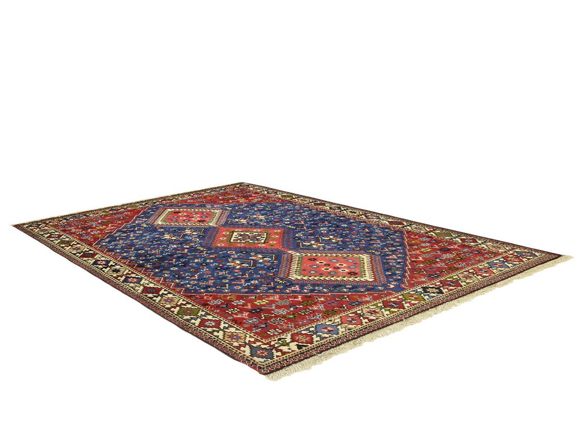 Tappeto rettangolare Yalameh in lana, Eden Carpets