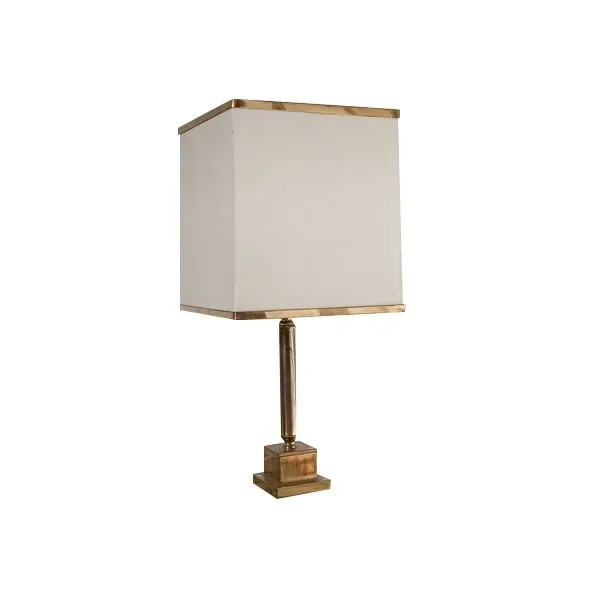 vintage brass lamp, image