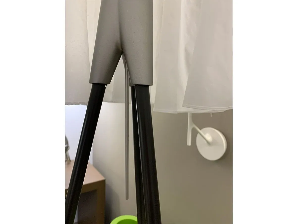 Lampada da terra Rosy Angelis di Philippe Starck (grigio), Flos 1