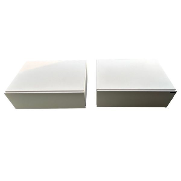 Pair of suspended bedside tables, Lago image