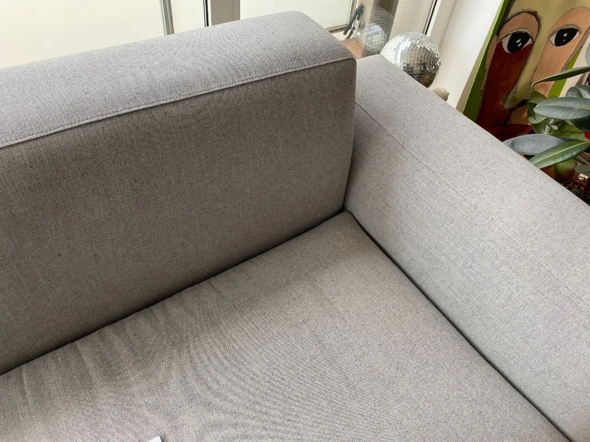 Divano 2 posti Sit Up in tessuto grigio, Vibieffe 5