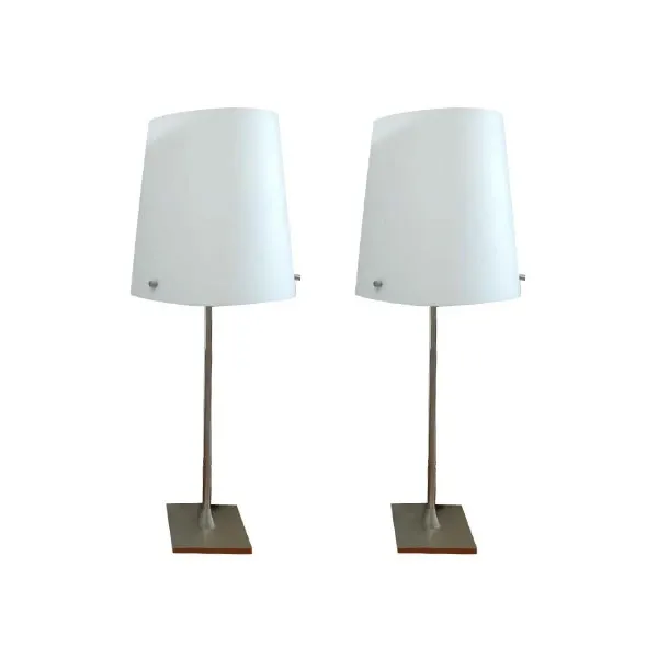 Set of 2 table lamps by Claudio Giannuzzi, Bottega Gadda image