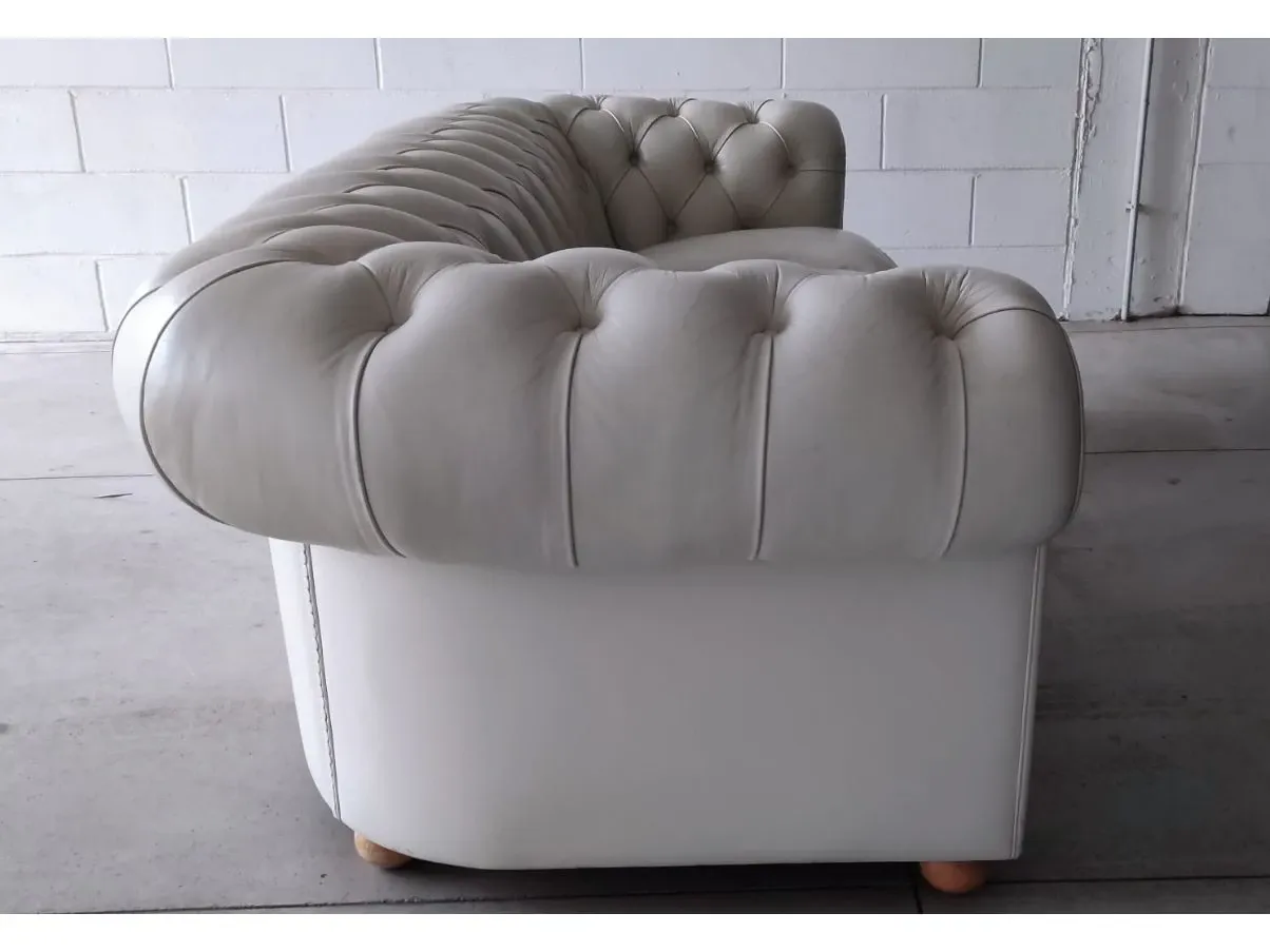 Vintage Chester 3-seater sofa (1990s), Poltrona Frau 5