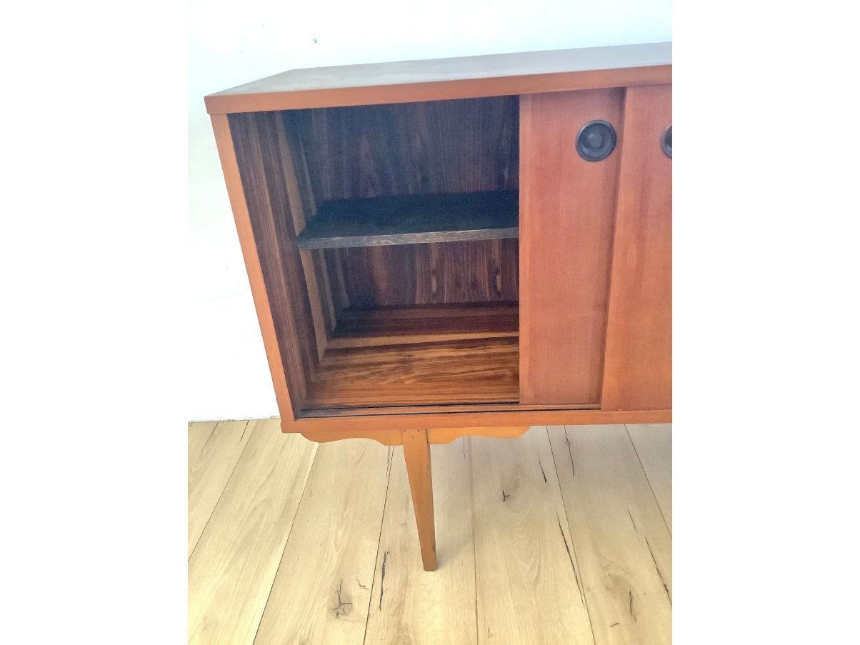 Small Teak Sideboard (60s Vintage) Optional7