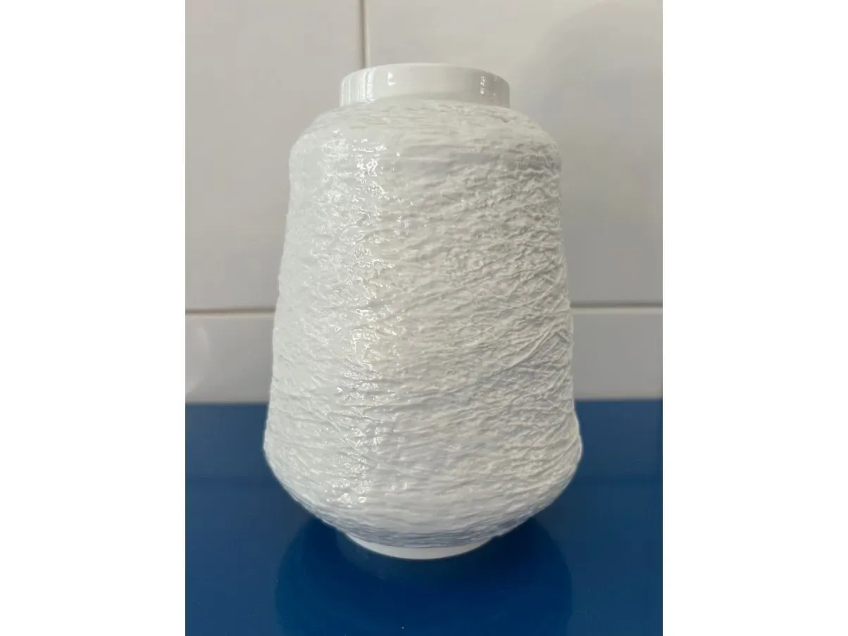 Vaso in porcellana bianca, Missoni  3