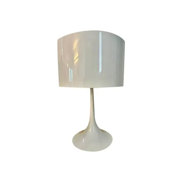 Lampada da tavolo Spun Light in metallo (bianco), Flos image