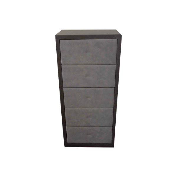 Keope Soft 5-drawer cabinet in wood (gray), CorteZari image
