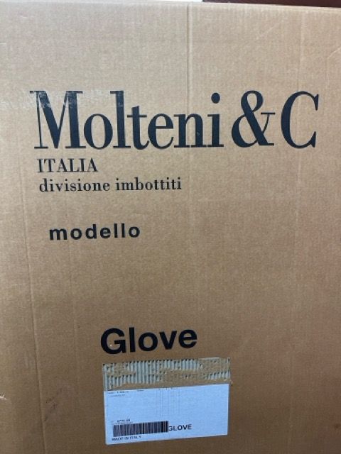 Coppia di poltroncine Glove in tessuto (rosso) Brand