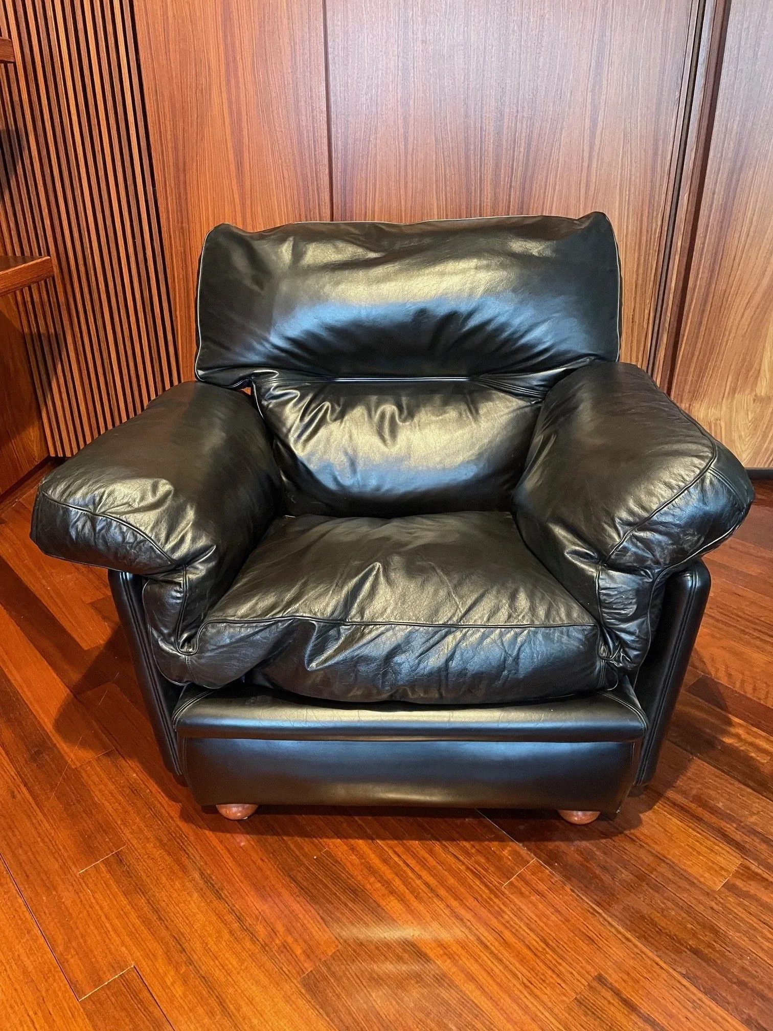 Poppy 3-seater sofa and 2 armchairs set, Poltrona Frau 4