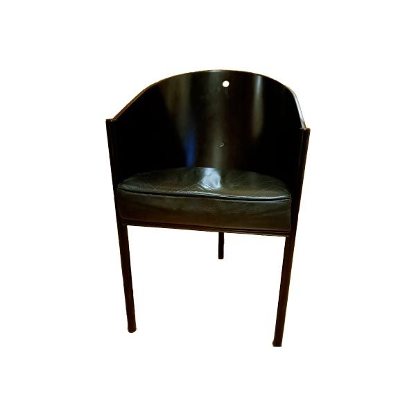Pratfall black armchair, Aleph image