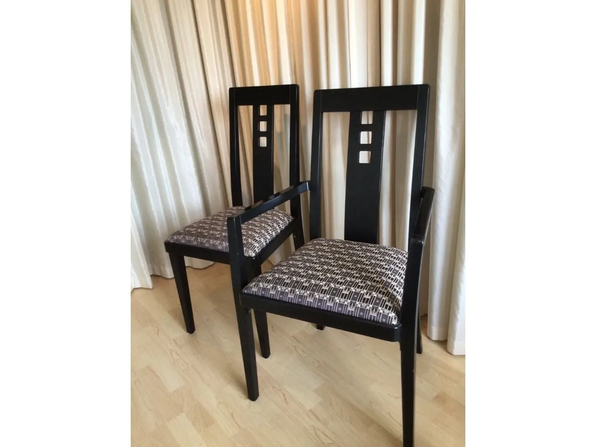 Set 6 sedie vintage 89 (anni '80) 1