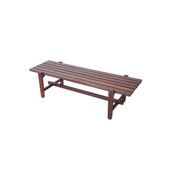 Panca vintage in teak (anni '60),  