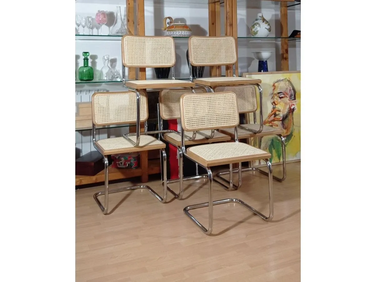 Set 6 sedie Cesca vintage (anni'90), MDF Italia 3