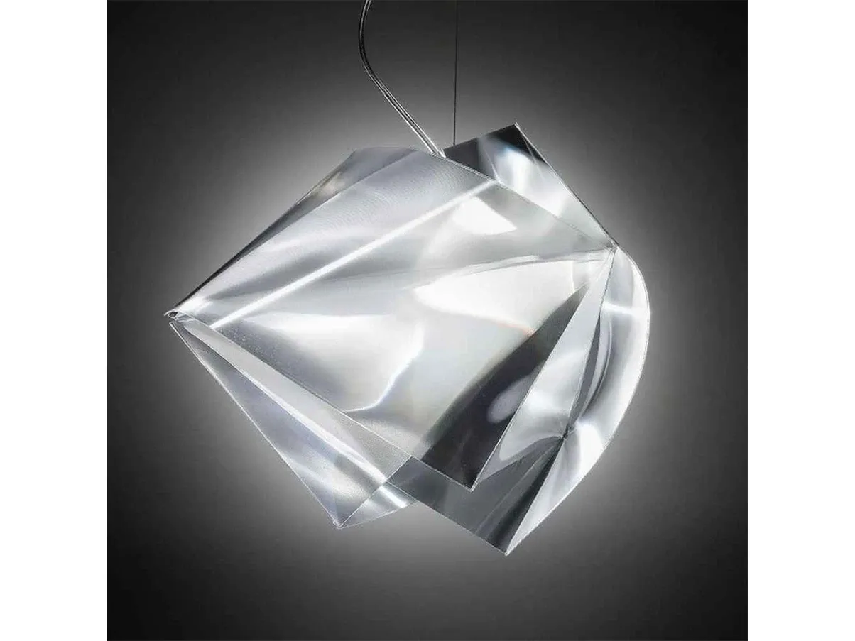 Lampada a sospensione Gemmy Prisma in plastica 1