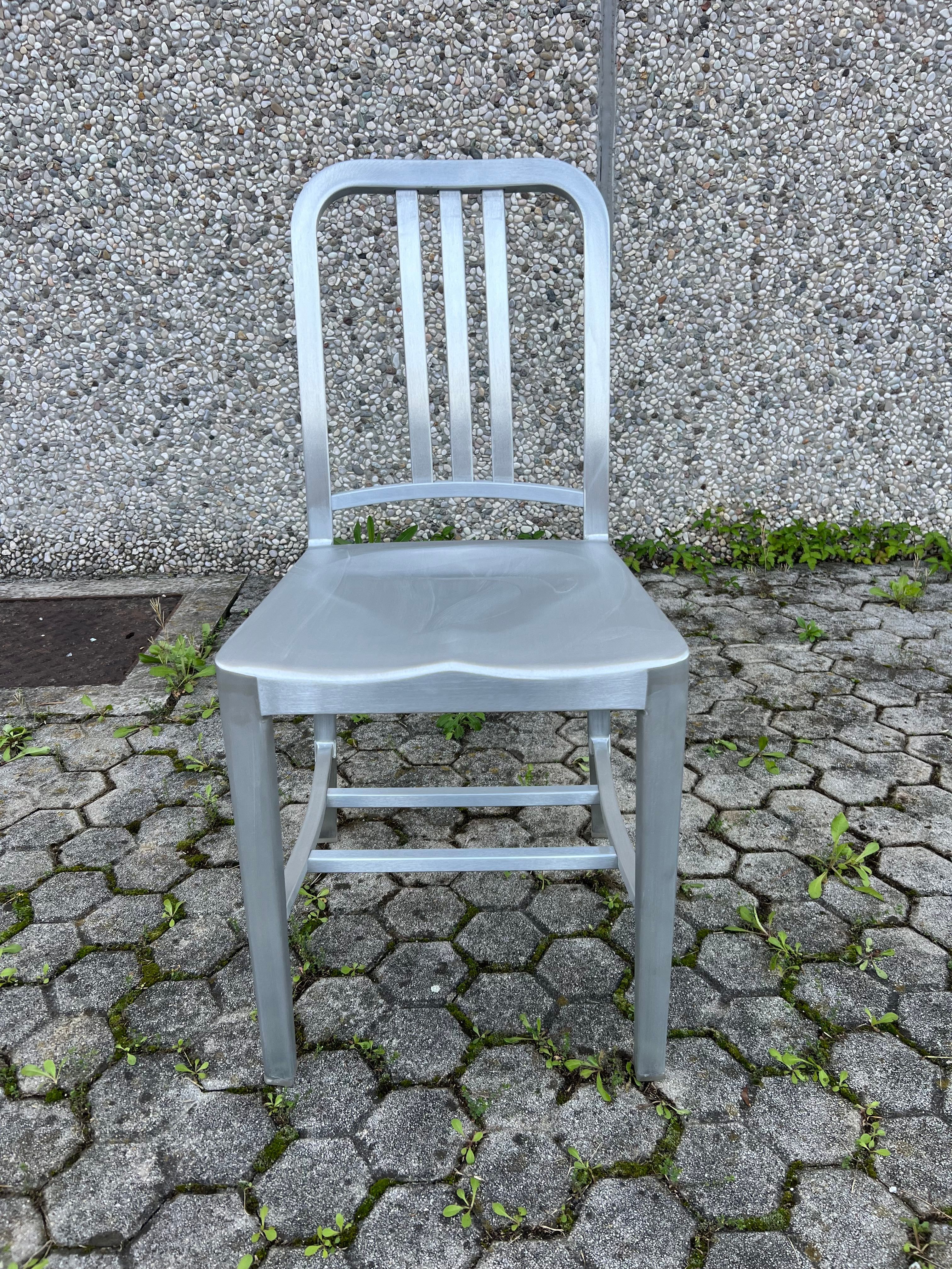 Navy 1006 Aluminum Chair, Emeco | Deesup