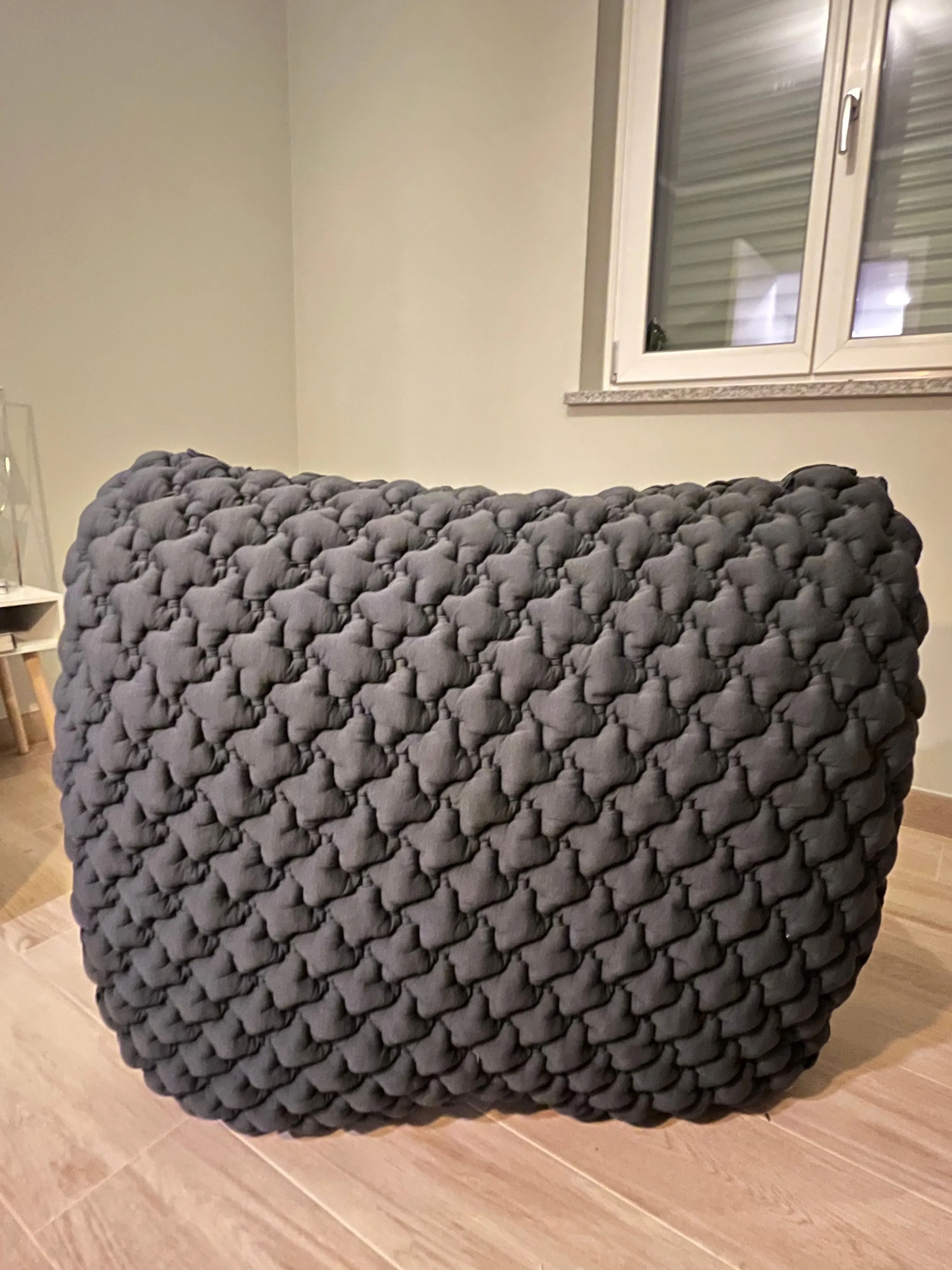 Nuvola 05 armchair in fabric (grey), Gervasoni 5