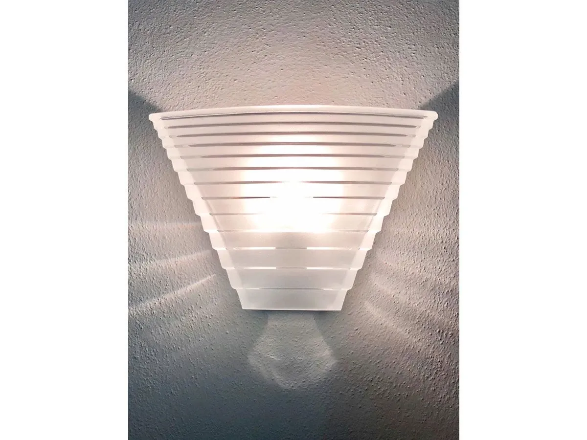 Pergamo wall lamp in glass (white), Artemide 3