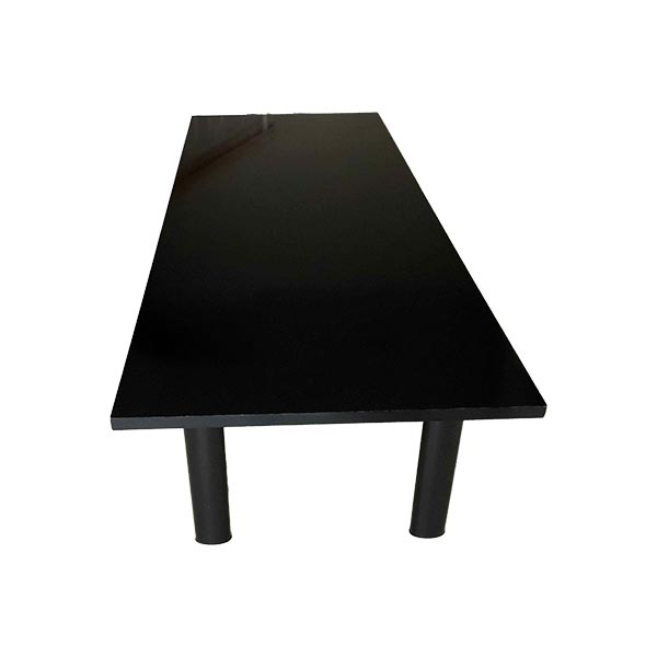 Tavolo rettangolare LC6 in legno e acciaio, Cassina image