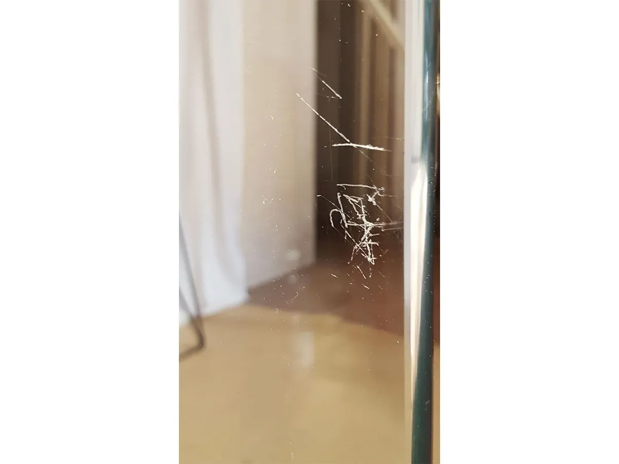 Tavolino quadrato Alanda acciaio e vetro (nero), B&B Italia 5