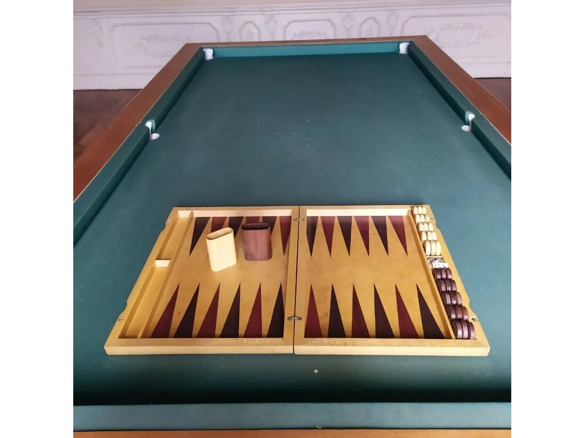 Vintage Backgammon board game (1980s), image