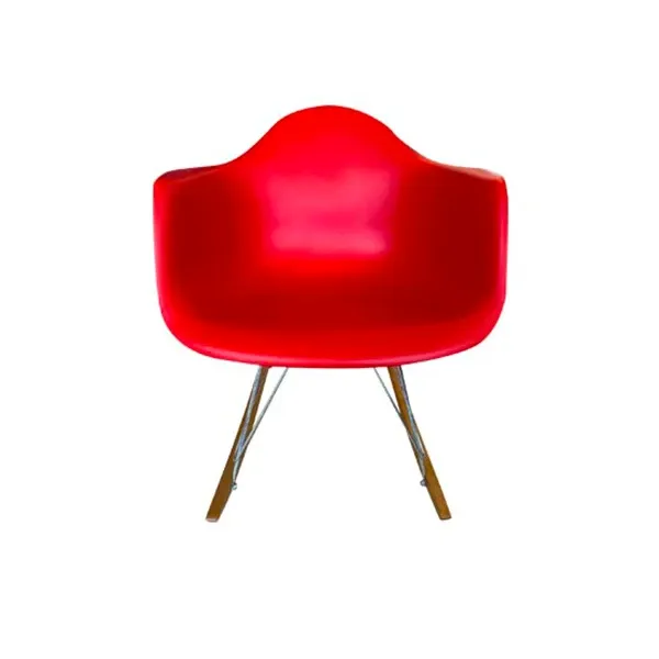 Poltroncina Eames Plastic Armchair RAR (rosso), Vitra image