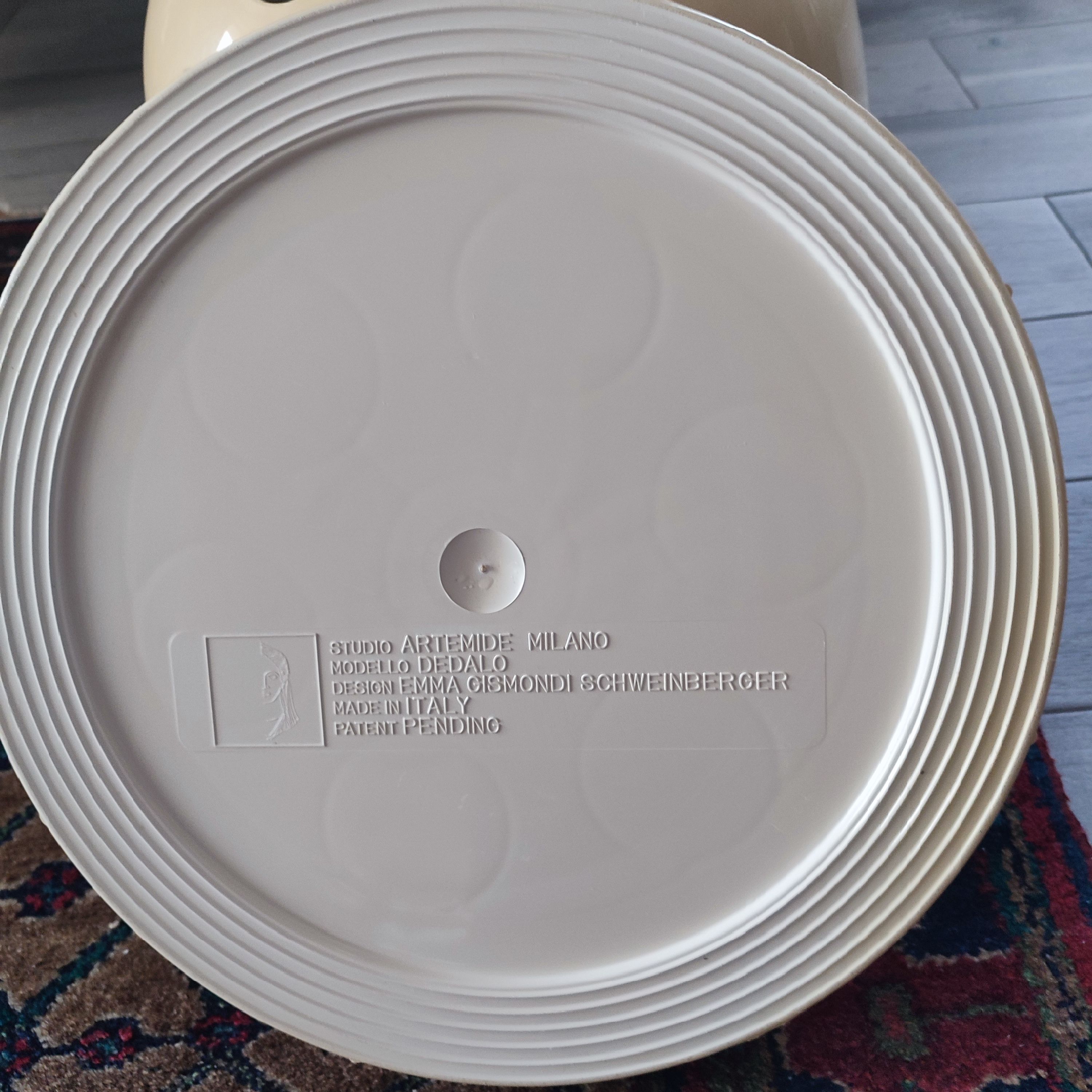 Paragüero Dedalo de Emma Gismondi Schweinberger (años 70) Brand