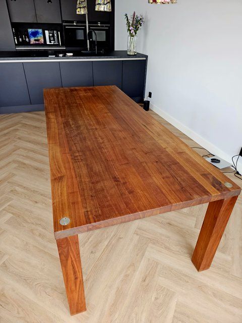 Rettangolo 220 table in solid walnut, Riva1920 image