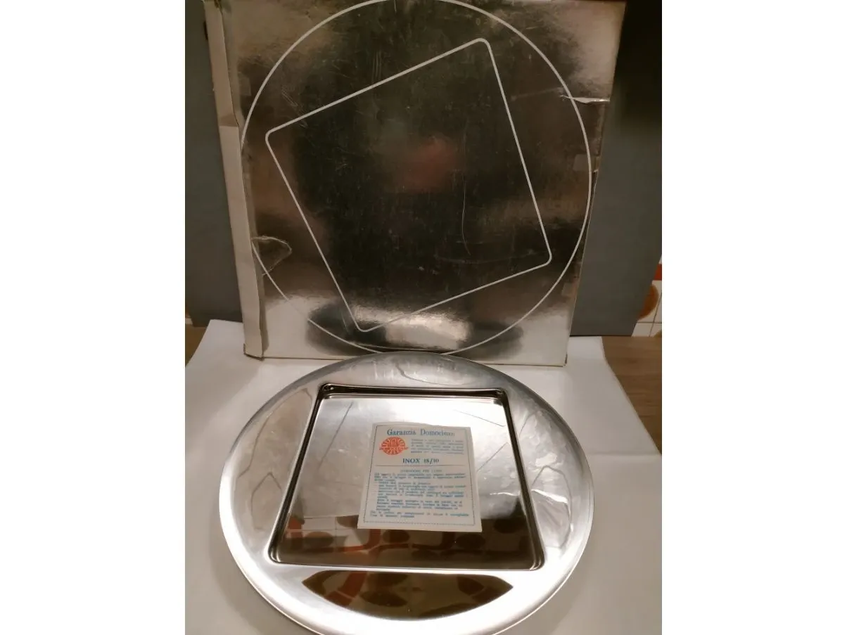 Vassoio rotondo in acciaio inox, Gottinghen  8