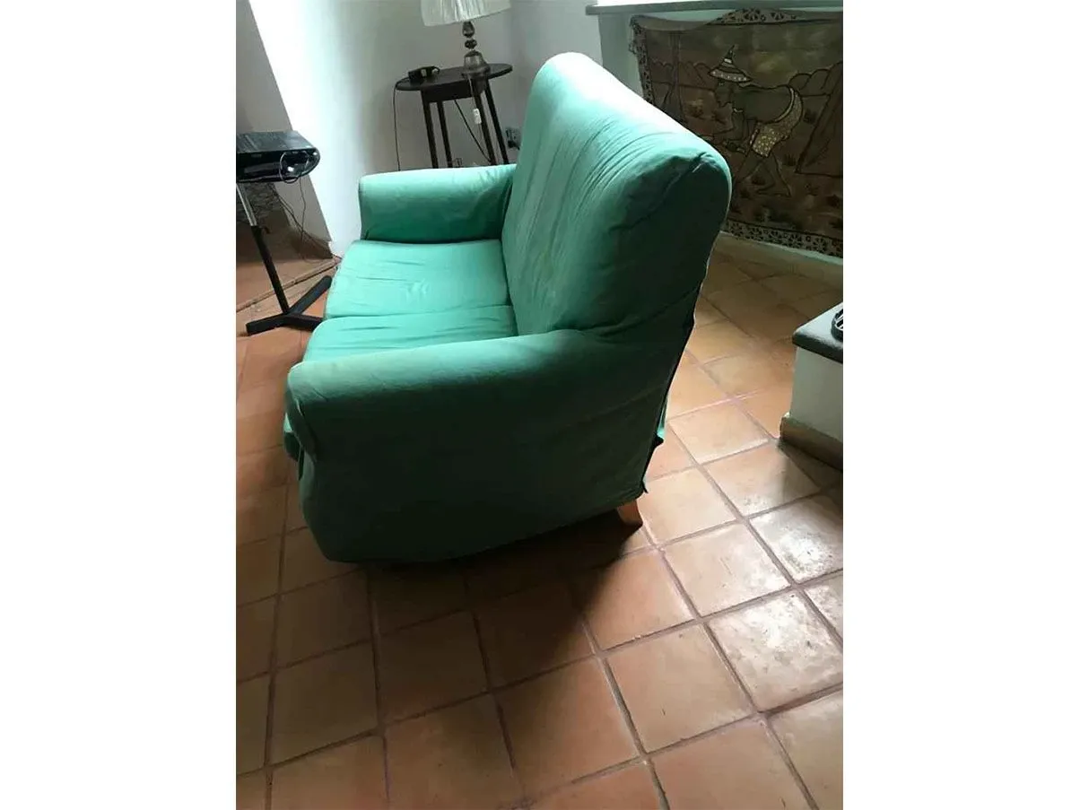 Nonnamaria 2 seater sofa in fabric (green), Flexform 4