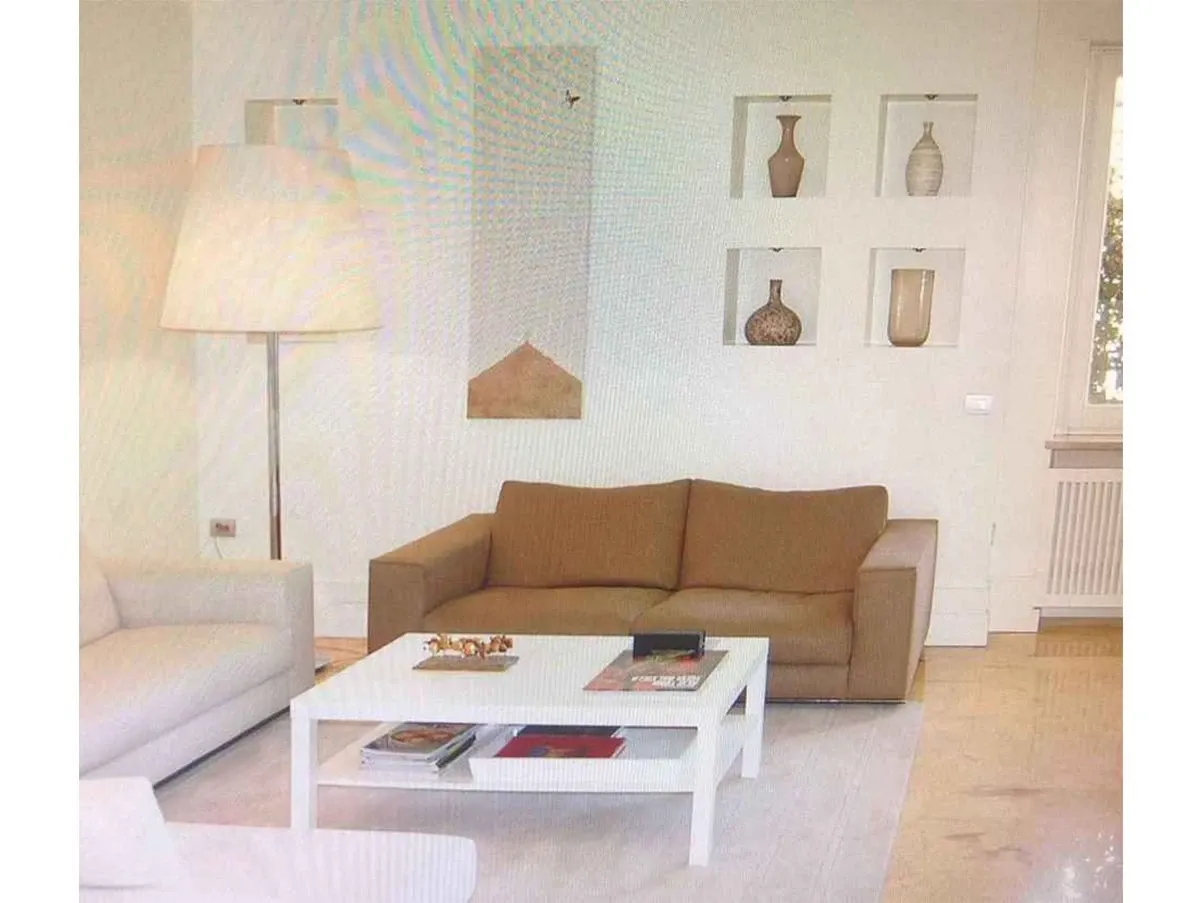 3 seater sofa in cotton (brown), Minotti 3