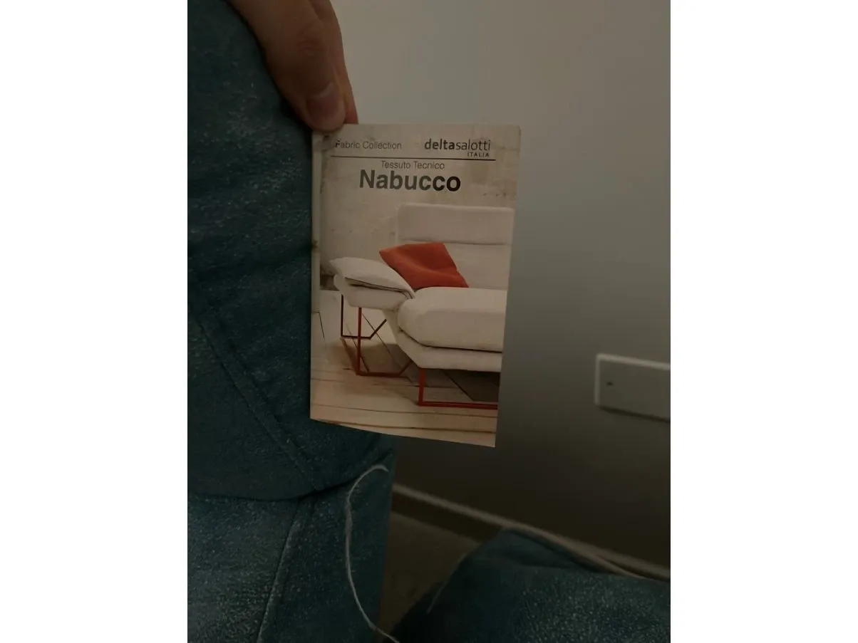 Nabucco sofa with pouf, Delta Salotti 1