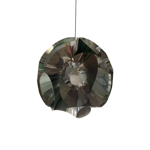 Floral suspension lamp in aluminum, Panzeri image