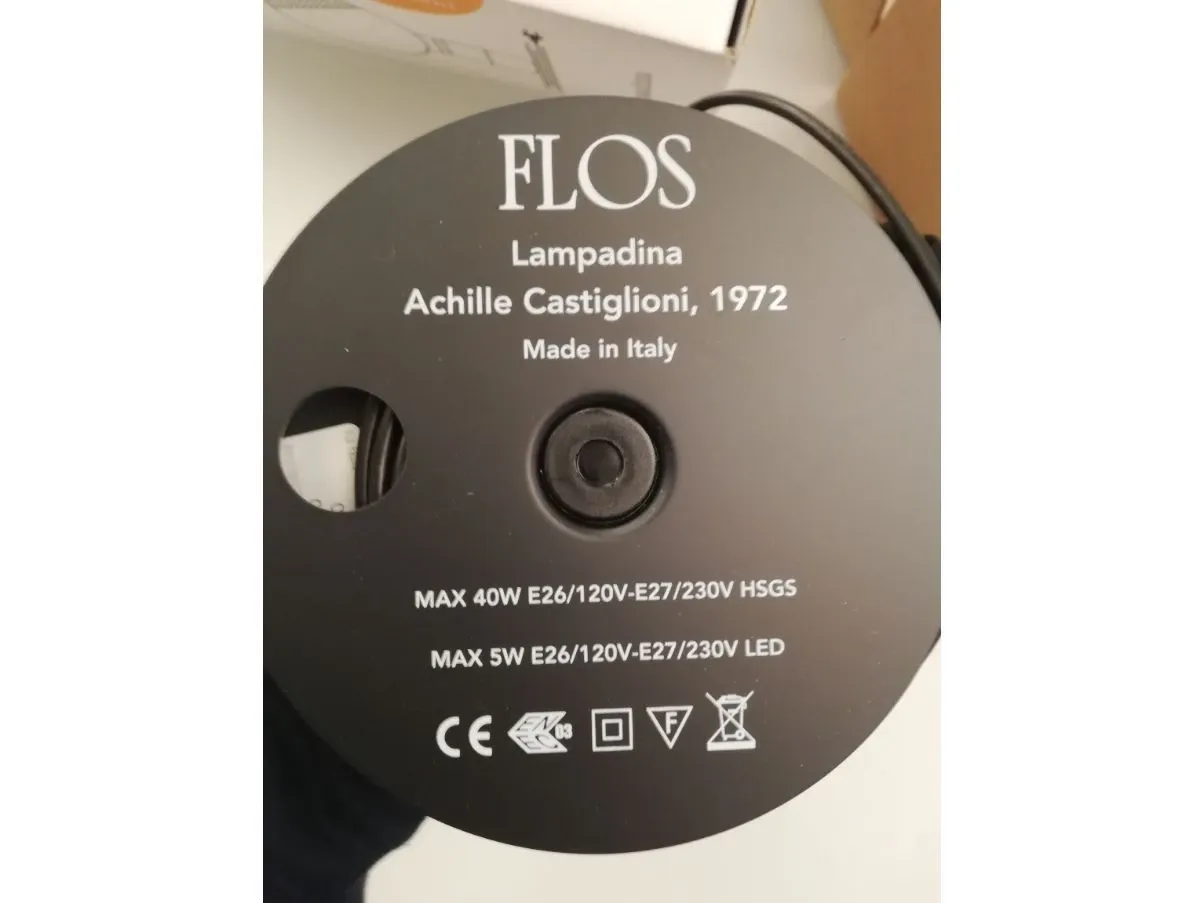 Lampada da tavolo Lampadina di Achille Castiglioni, Flos 1