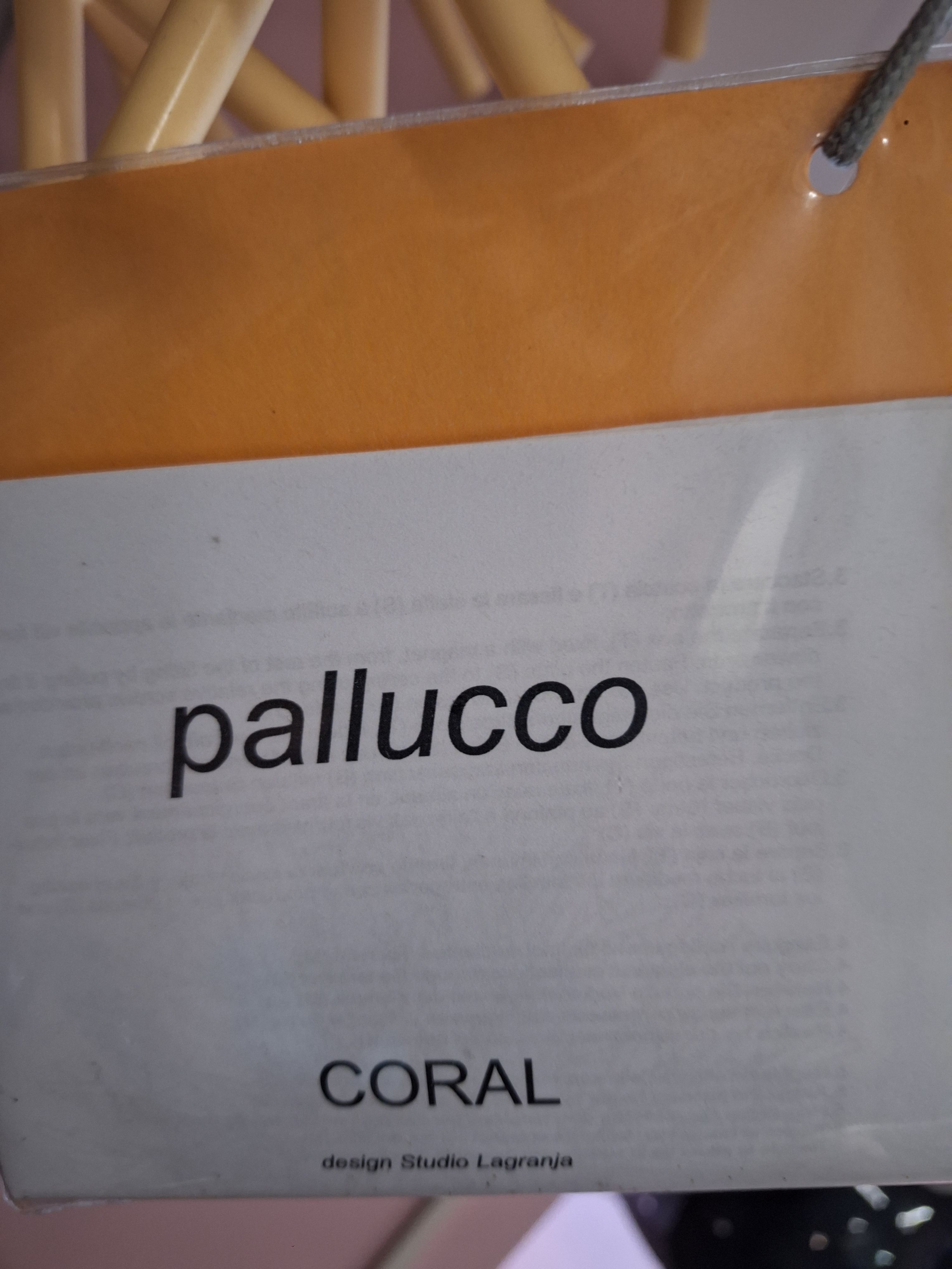 Suspension Coral noir/blanc Brand