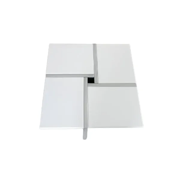 Square coffee table Art. 610 in wood (white), Mirandola image