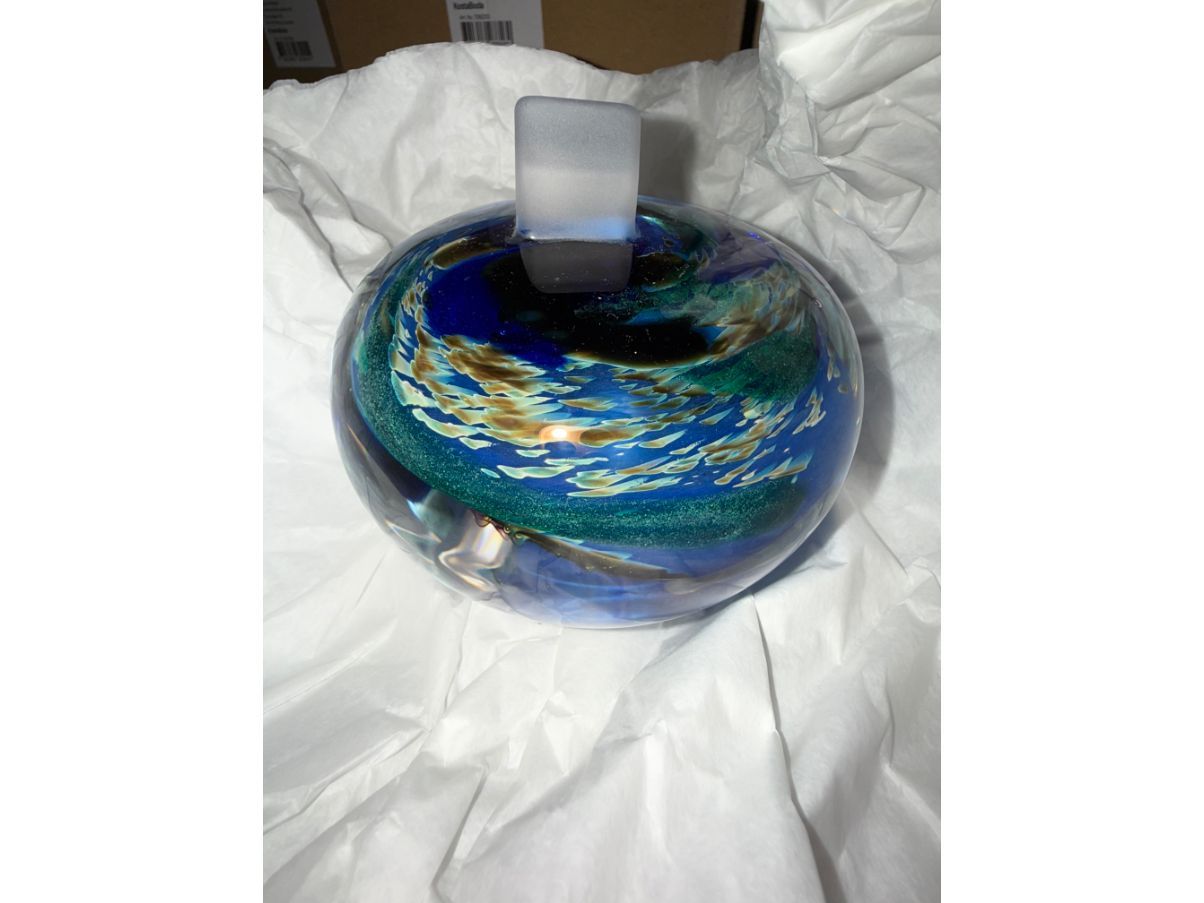 Vaso My Universe Earth multicolore di Bertie Vallien Details