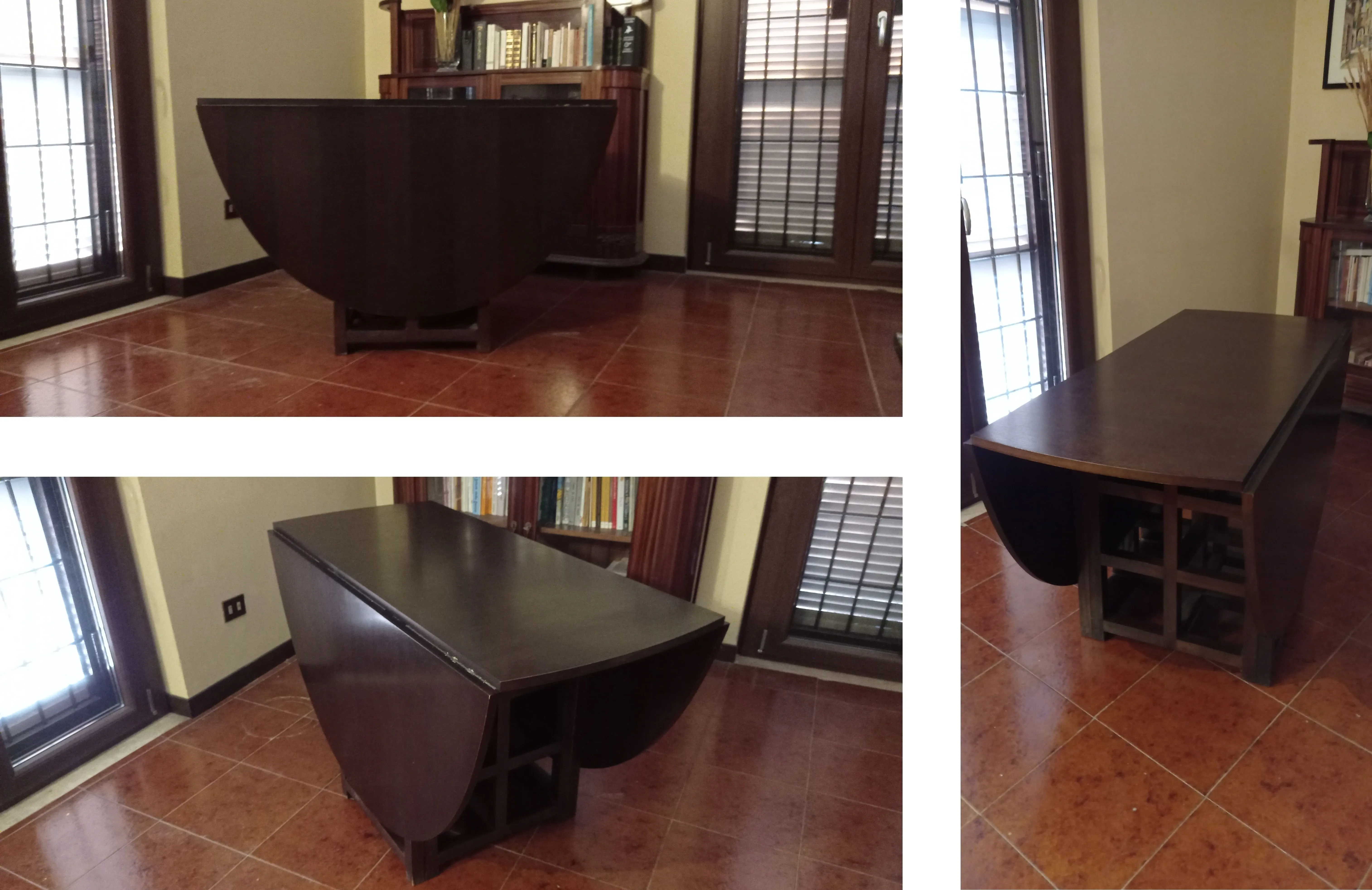 Tavolo DS1 in legno marrone di Charles R. Mackintosh, Cassina 3